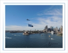 二十六架武装直升机飞越悉尼港 场面震撼